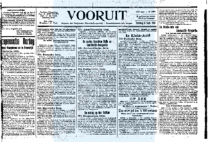 Eerste pagina voorbeeld